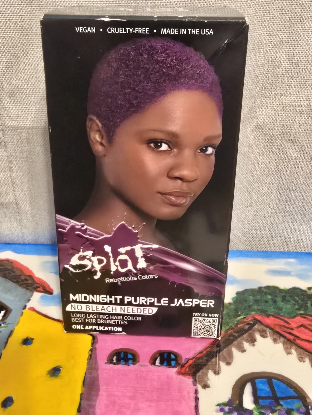 Splat Midnight Purple Jasper Hair Color - Vibrant Purple 2 Boxes